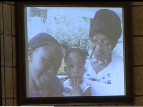 Funeral of Nelson Mandela's great-granddaughter