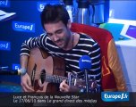 Nouvelle Star : François en live