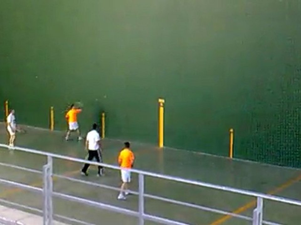 Frontenis preolimpico 3ª partida Alcalá Rivas 2ªb