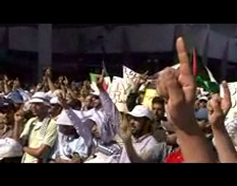 فيديو اسطول الحرية 1 + مسيرة الرباط 2010 الجزء 03