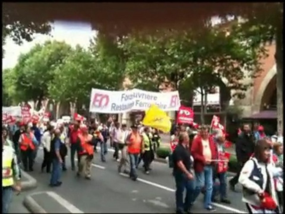 Manif FO du 15 juin 2010 Retraite