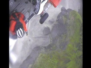 Coast Guard Rescues Girl from Cliff