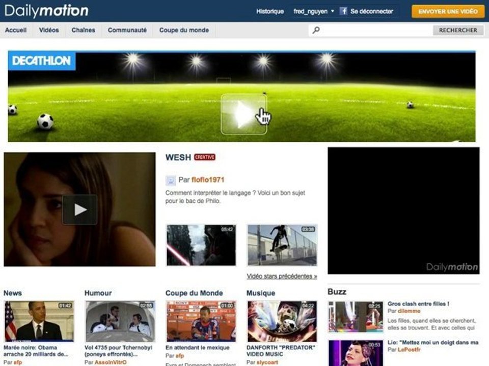 Push down Decathlon