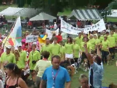 Défilé des régions 3 Championnat de france Annonay 2010