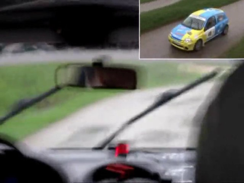 Camera embarquée Rallye du beaufortain 2010 MV Rallye team