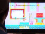 [Wii]Kirby's Epic Yarn - Castle(cam by Gametrailers)