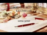 MEHMET KOVANCI -KAYBOLMUŞ HÜZÜNBAZ KELİMELER-SEMA ŞENER