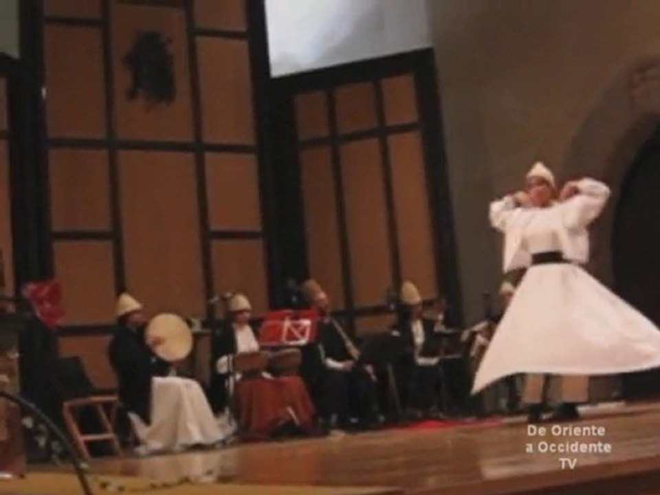 Baile Derviche. Actuación