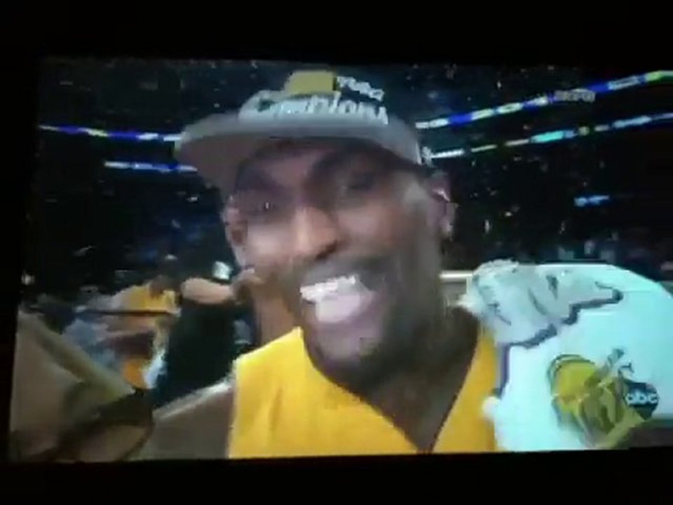 Ron Artest Post Game Interview. Lakers Win 2010