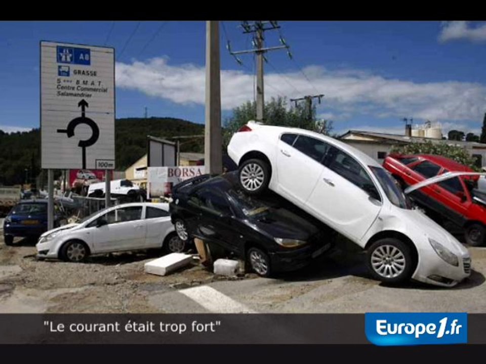 "Le courant était trop fort"