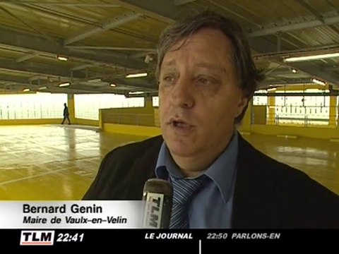 Nouveau parc relais à Vaulx-en-Velin (Lyon)