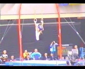 Gymnastics - 2002 World Championships - Rings - Zozulya