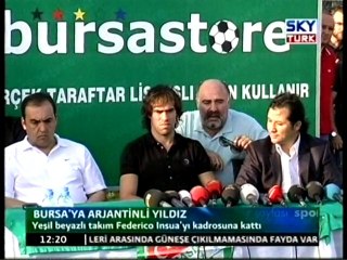 Bursa'ya Arjantinli Yıldız