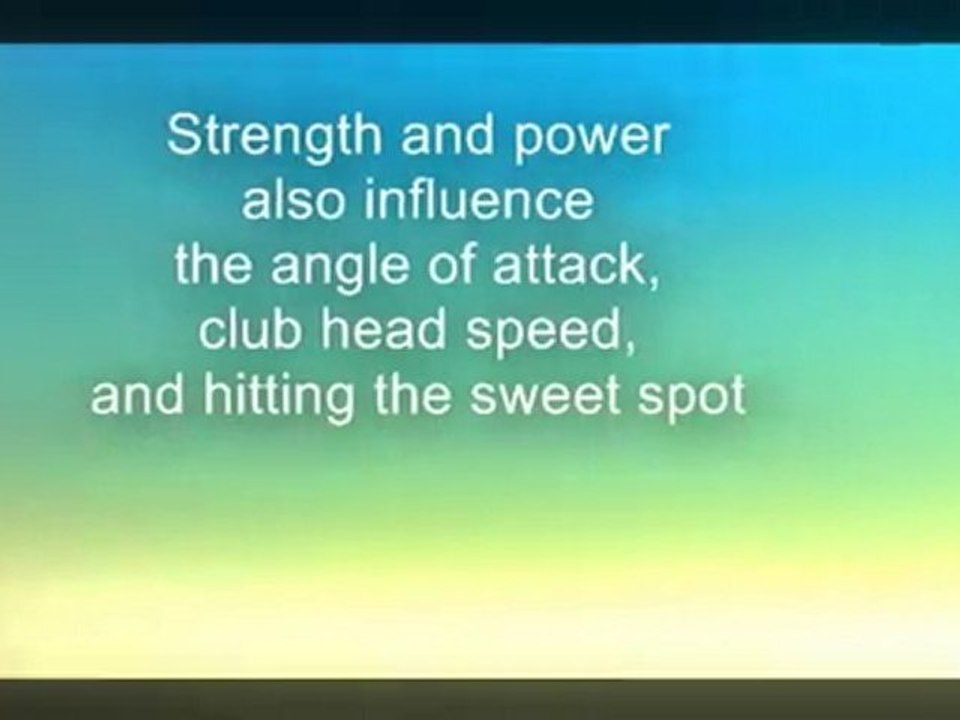 Golf: Dealing With Swing Faults