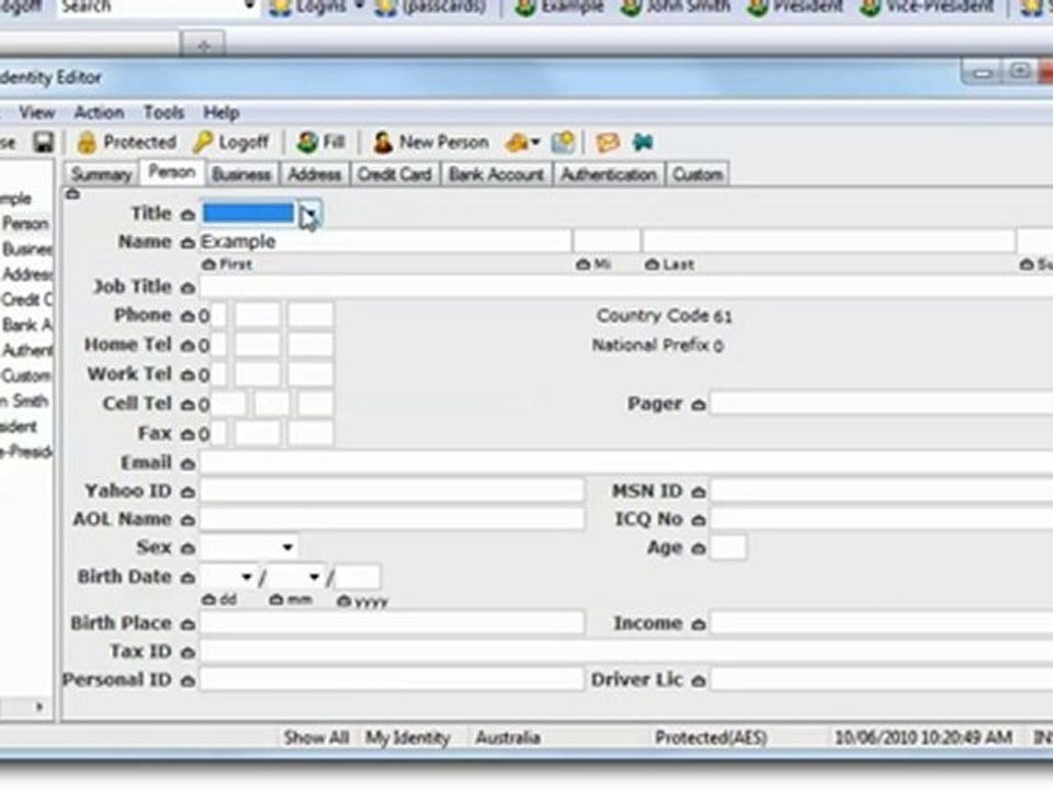 How To Log In And Out of Roboform Password Keeper & Form Fi