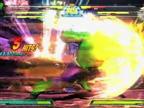 Marvel vs Capcom 3 - Fate of Two Worlds - E3 2010 Gameplay2