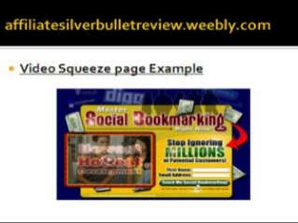 Affiliate Silver Bullet | Affiliate Cash Producing System