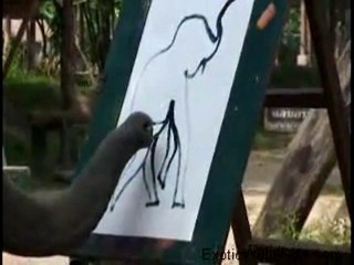 elephant peintre