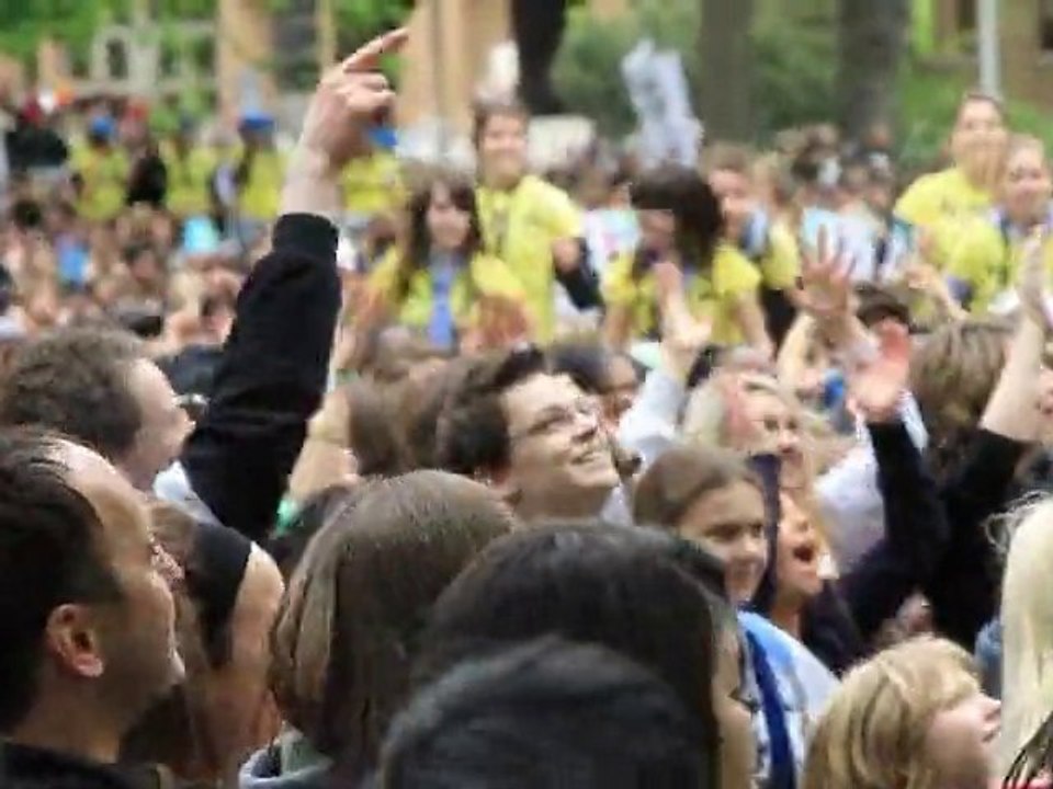 flashmob montréal 2010