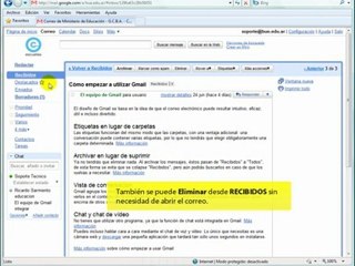 ¿Cómo eliminar un correo electrónico?