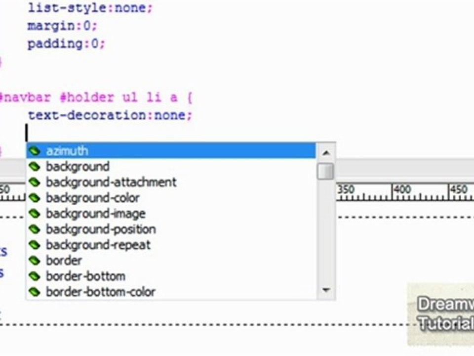 CSS Tabbed Navigation Menu - 1 of 2