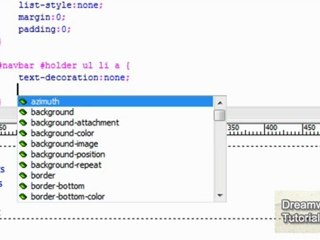 CSS Tabbed Navigation Menu - 1 of 2