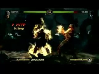 Mortal Kombat (2011) SUB ZERO VS SCORPION