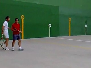 Frontenis preolimpico master interno del club semifinal