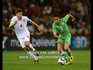 Coupe du monde 2010 : Angleterre 0 - Algérie 0