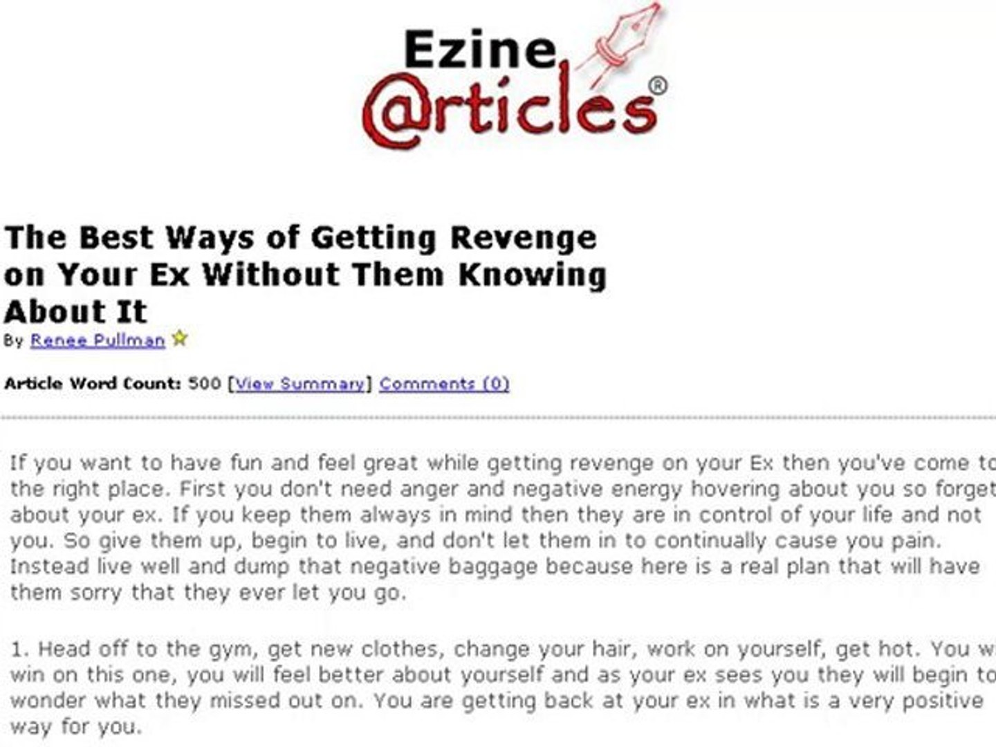 Pictures your ex of revenge Sharing Nude