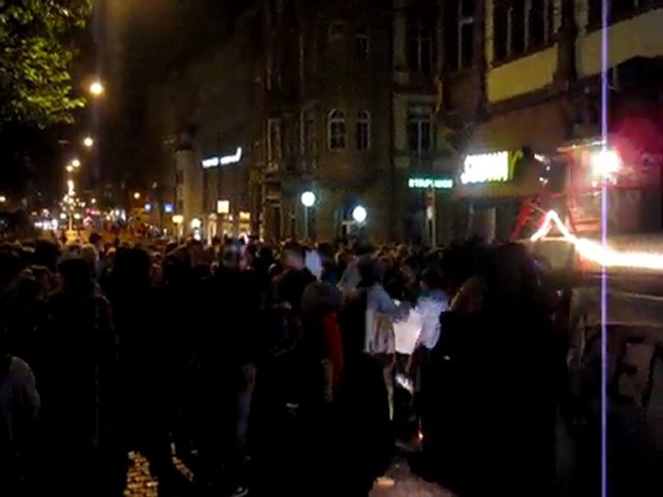 Nacht-Tanz-Demo Freiburg - Freie Bildung für Alle 18.06.2010