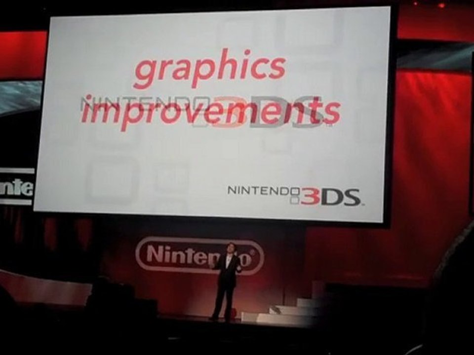 Nintendo présente la  3DS à l'E3