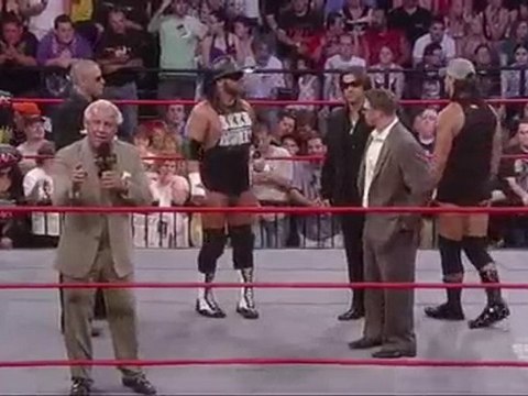 20100617 TNA Impact In Ring Segment pt 1 Desmond Wolfe