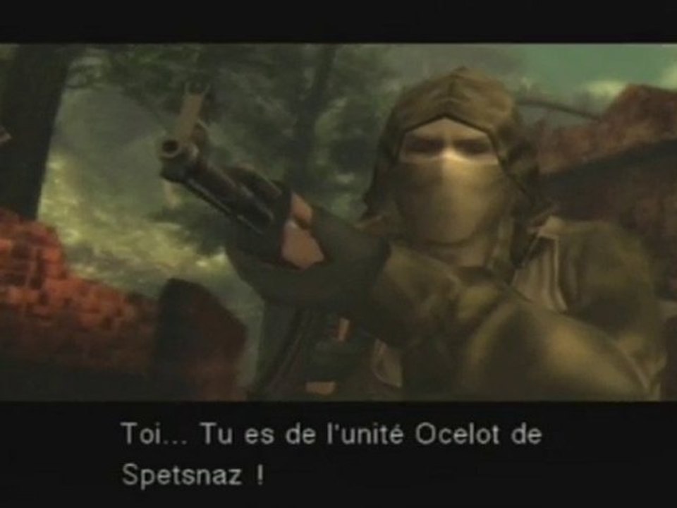 MGS 3 Snake Eater Cutscene Part.3 : Ocelot