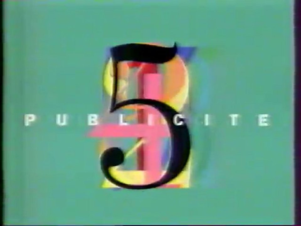 Page De Publicité 1991 LA CINQ
