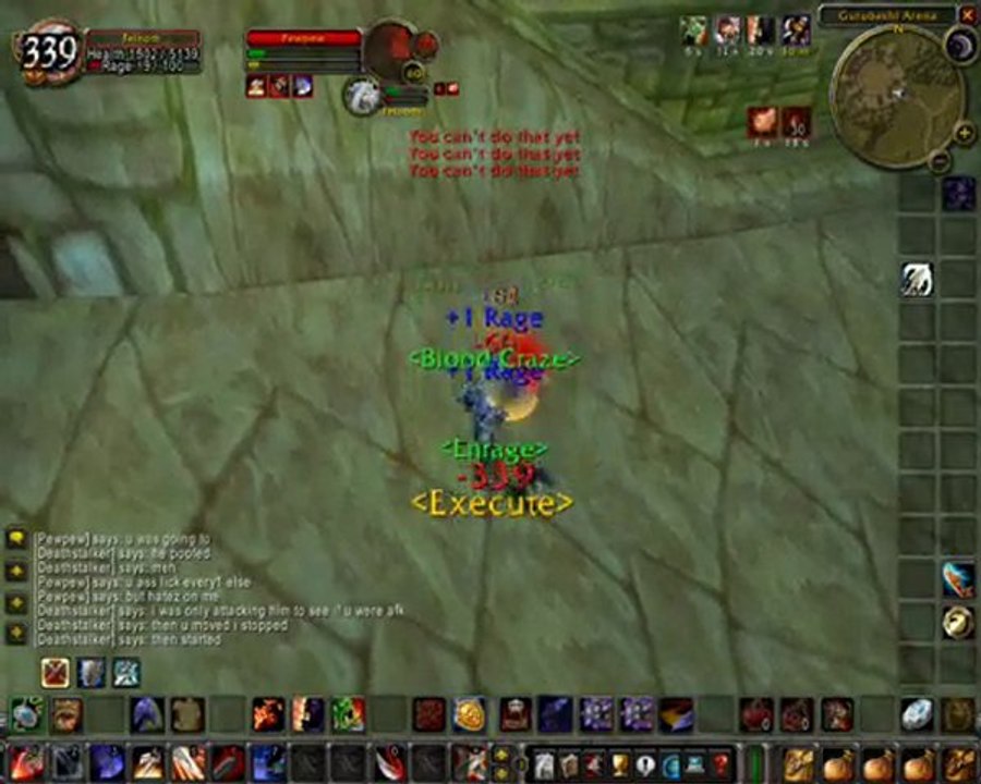 Felnoth - 60 Arms Warrior PvP