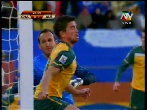 Ghana 1 Australia 1 mundial Sudáfrica 2010
