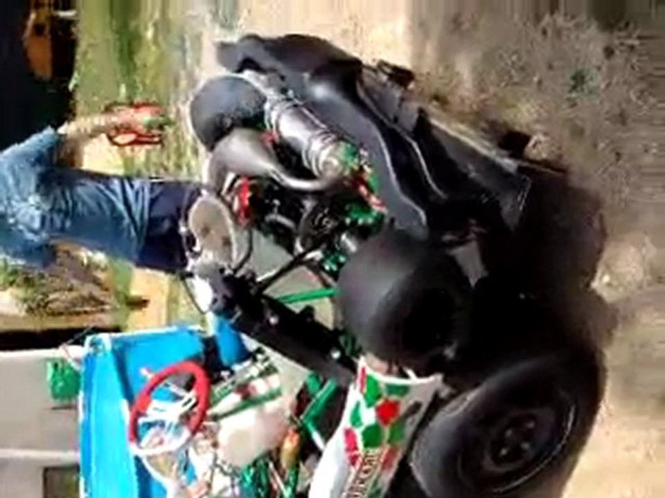 demarage tony Kart