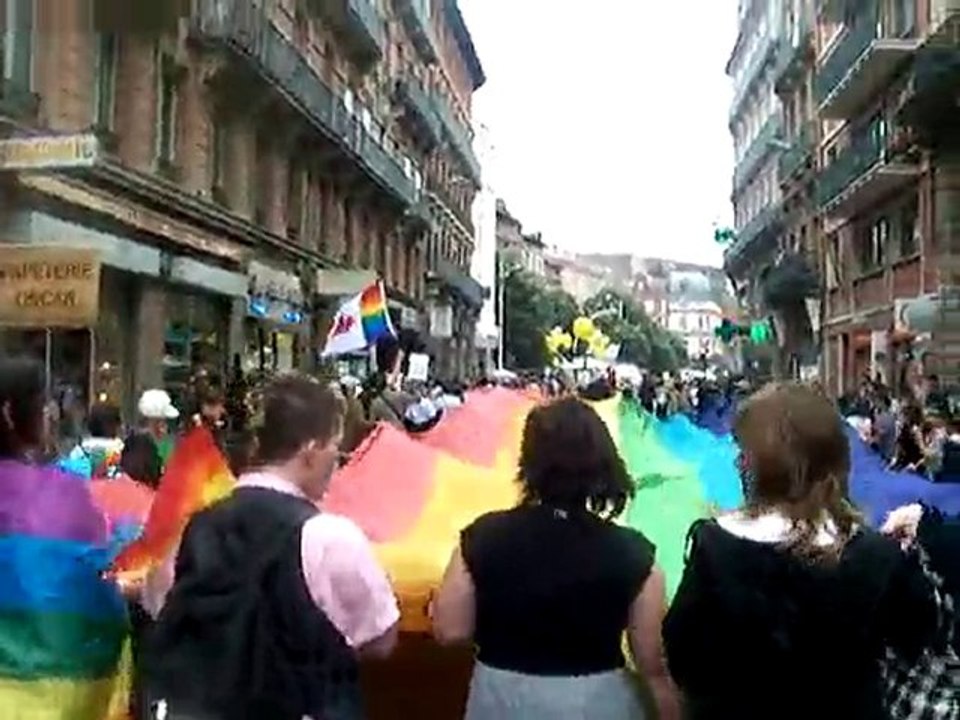 Gay Pride Toulouse, le 19 juin 2010
