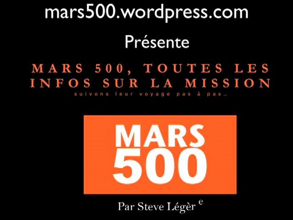Mars 500 visite du module