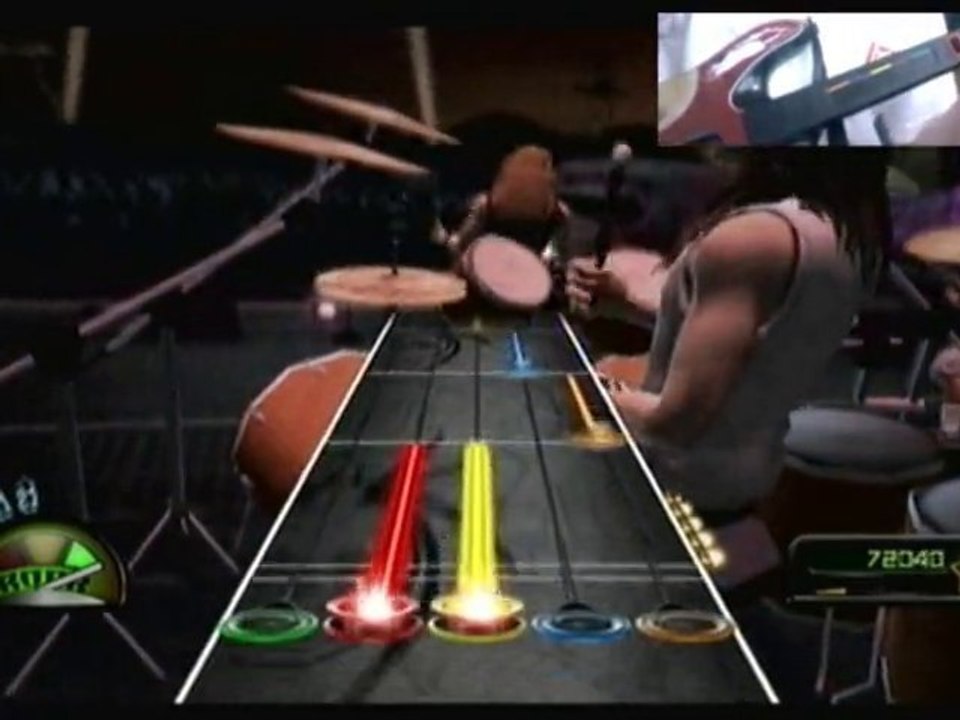 Guitar hero Metallica Sad but true ( wii ) difficile