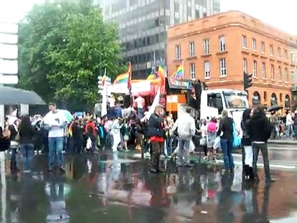 Gay Pride Toulouse, le 19 juin 2010