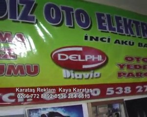 Karataş Reklam Kaya Karataş Gönen 05362846813 7728892