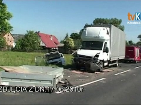 Wypadki drogowe na krajowej 8