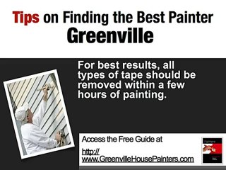 Greenville, SC Expert House Painters For Your Home