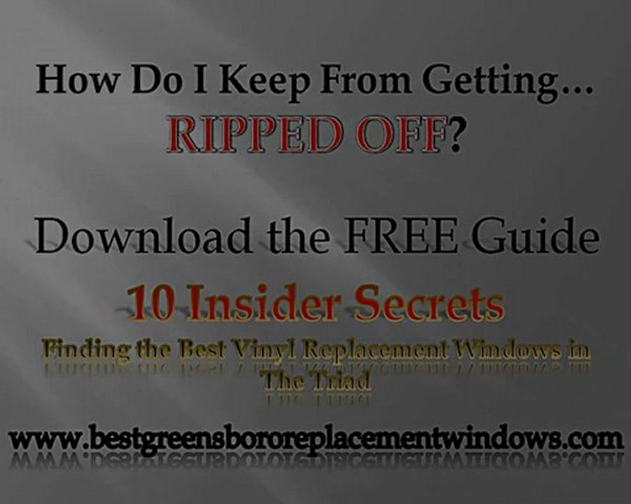 Greensboro Home Replacement Windows-Buy the Best Vinyl Wind