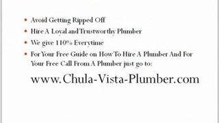 The Best Chula vista Plumber,Chula Vista Plumber