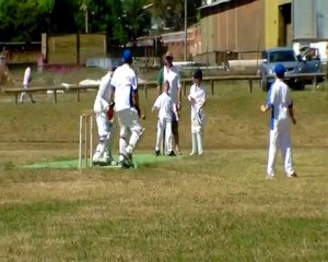 Hit On The Head With A Cricket Ball