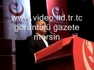 büyük birlik partisi mersin il kongresi