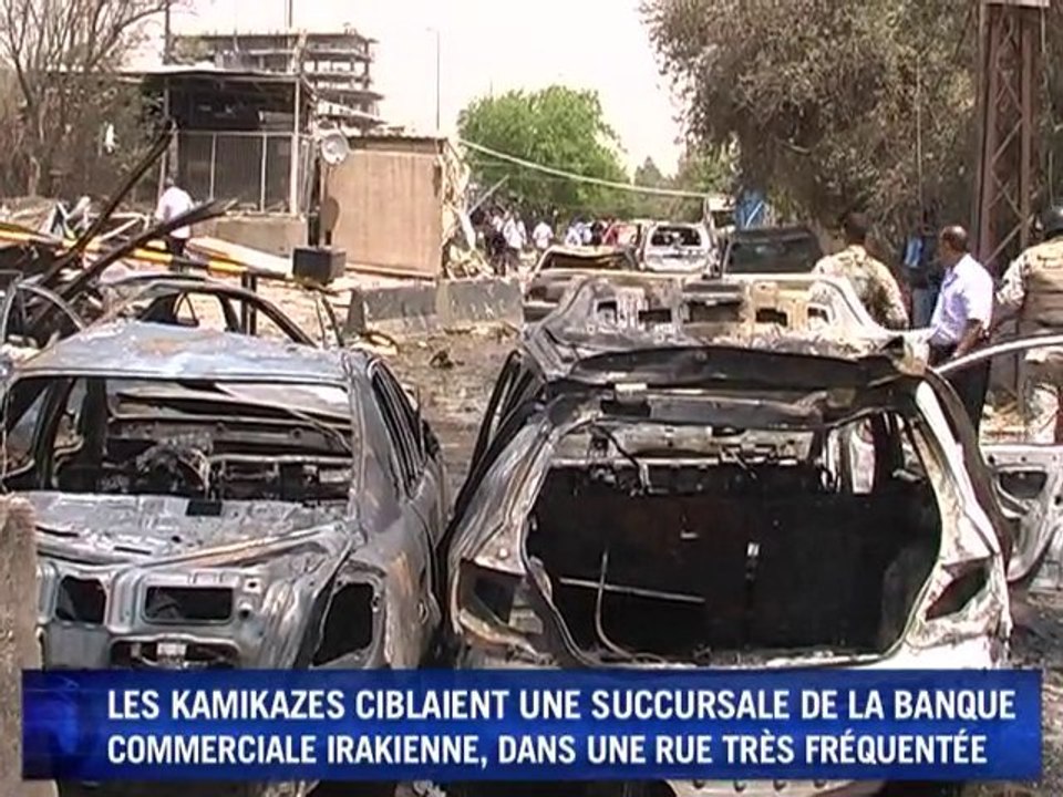 Deux voitures piégées explosent à Bagdad, au moins 26 morts et 53 blessés